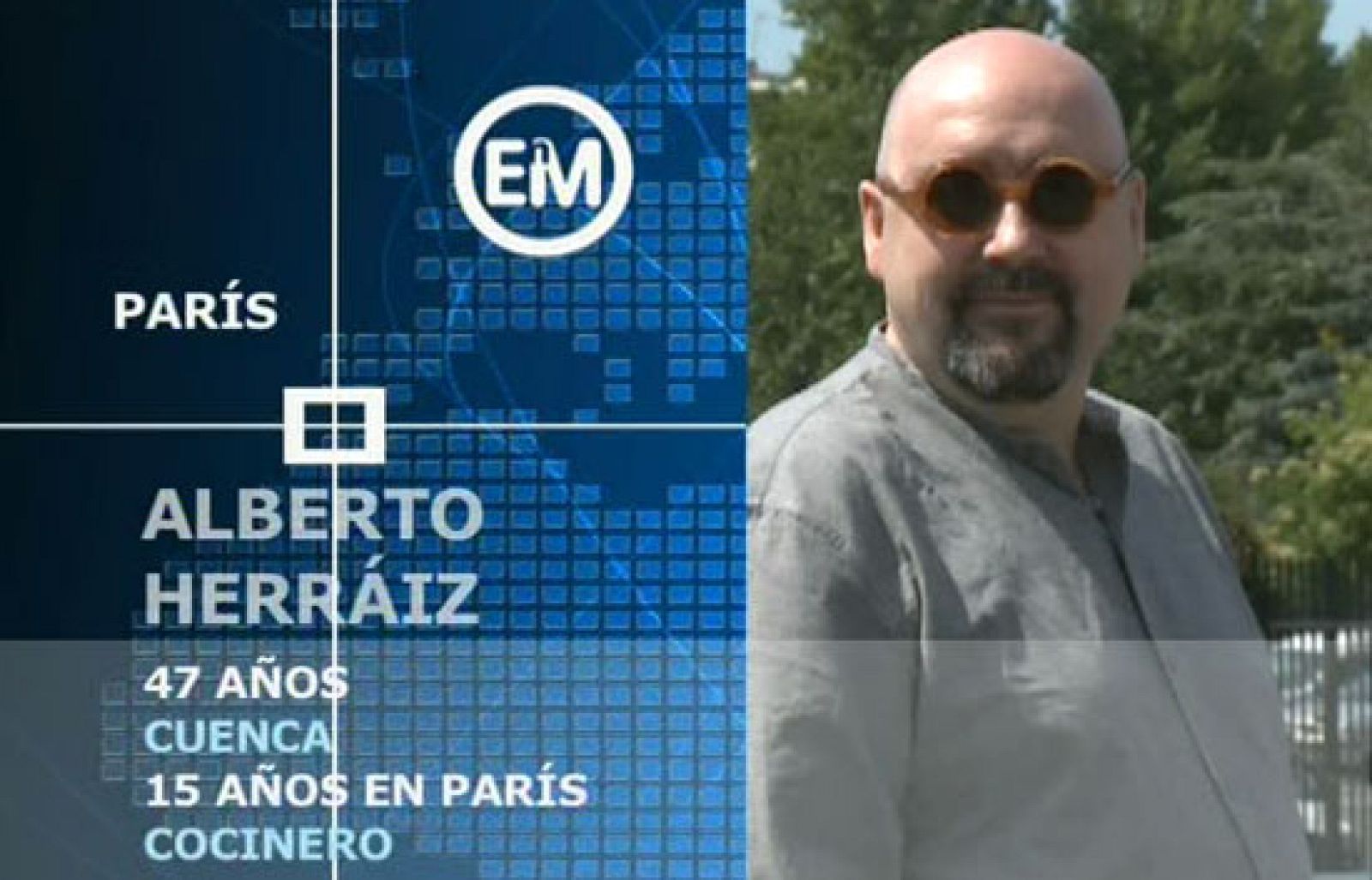 Españoles en París. Alberto