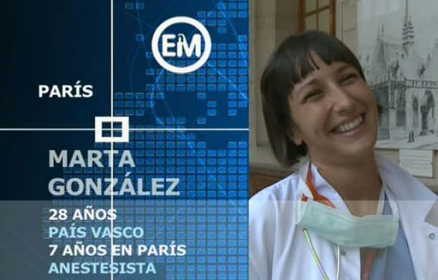 Españoles en el mundo - París - Marta