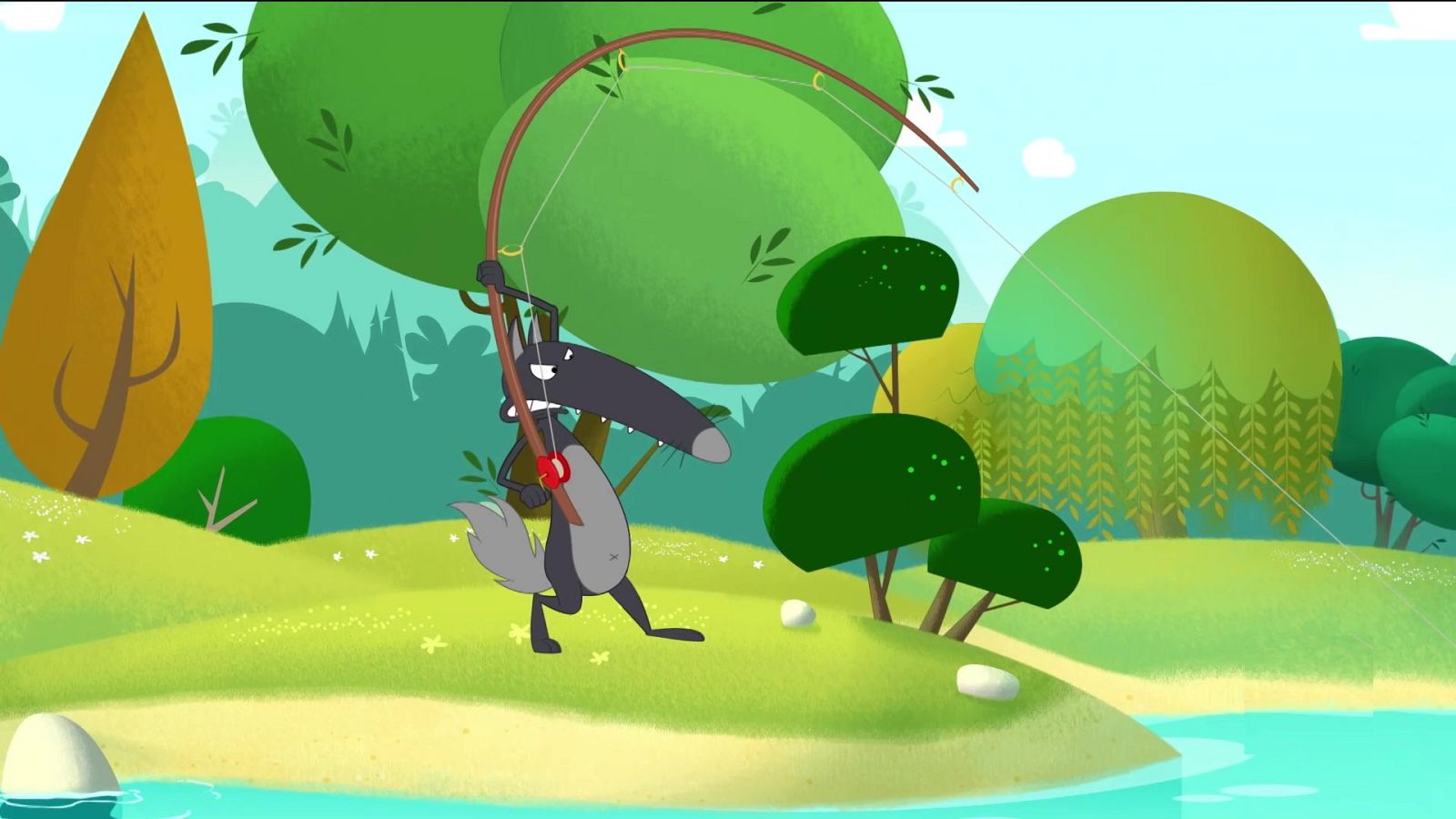 Lobo - El lobo que quería pescar un pez grande - RTVE.es - Lobo | Ver