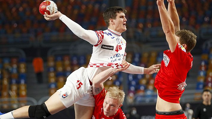 Balonmano - Campeonato del Mundo masculino. 2ª fase: Dinamarca - Croacia