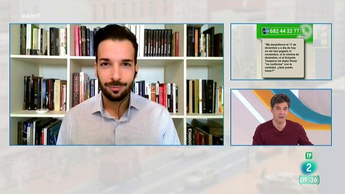 Aquí hay trabajo - Cómo reclamar nómina y finiquito