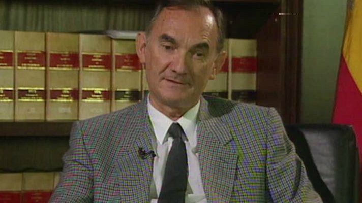 Programas y Concursos en el Archivo de RTVE - Francisco Tomás y Valiente en 'Cada mañana' (1991)