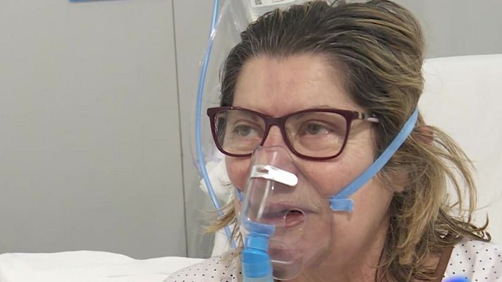 Telediario 1 - AsAsí funciona la Unidad de Cuidados Intermedios del Hospital Isabel Zendal