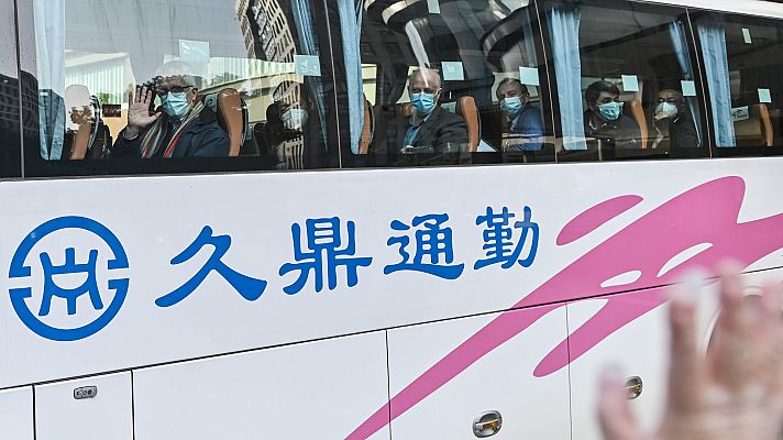 Telediario 1 - Los científicos de la OMS comienzan a investigar el origen de la COVID-19