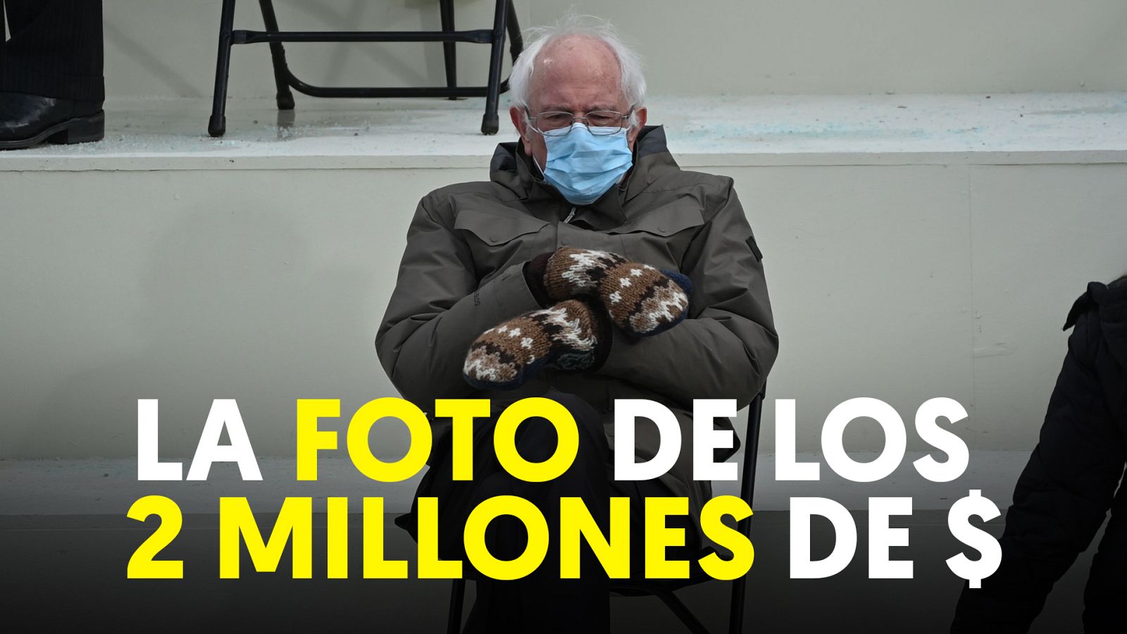 Bernie Sanders convierte su meme en una máquina benéfica de hacer dinero