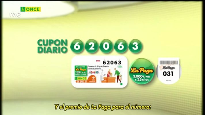 Sorteos ONCE - Sorteo ONCE - 28/01/21