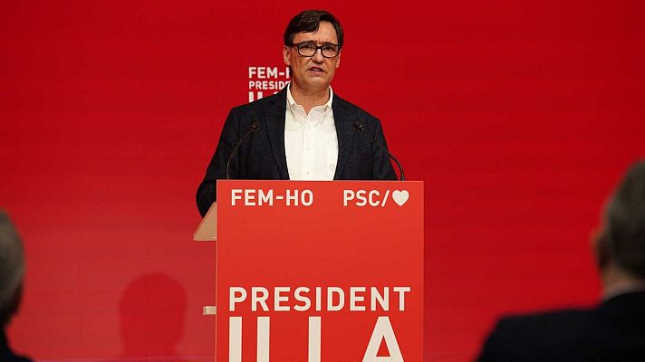 Telediario 1 - Los posibles pactos electorales, presentes en las primeras horas de campaña