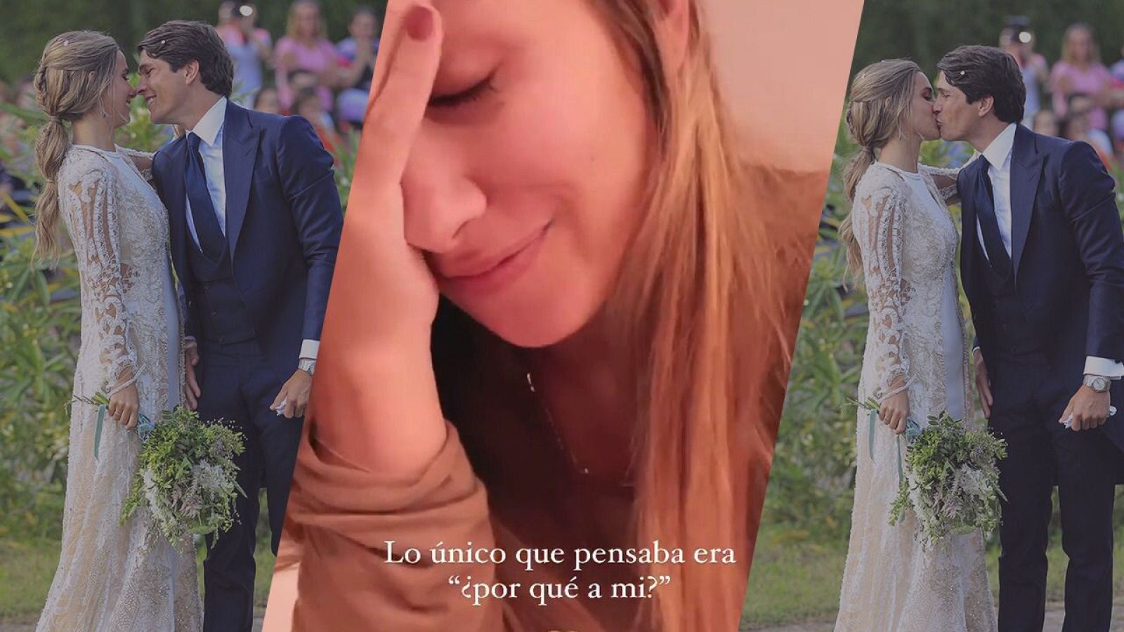 María Pombo reabre la polémica del himno de España en su boda