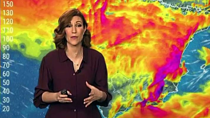 El tiempo - Lluvias fuertes en Galicia, norte de Navarra y Pirineo oriental