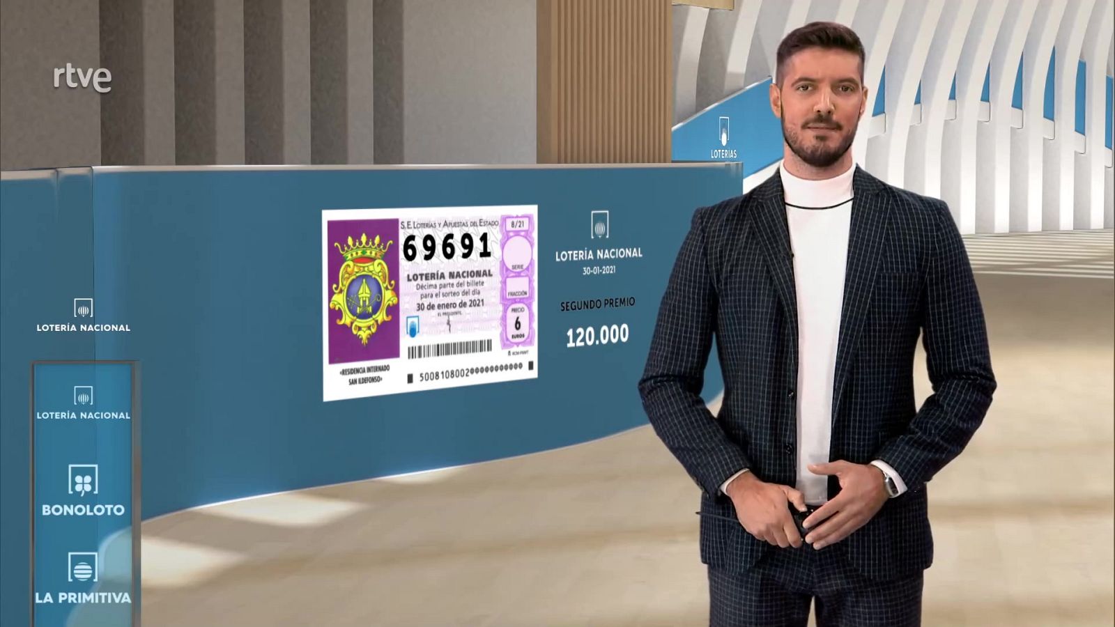 Sorteo de Lotería Nacional del 30/01/21 - ver ahora