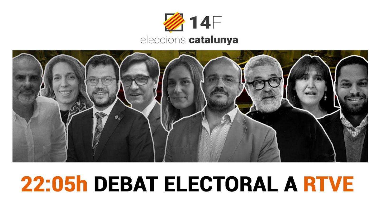 Debat de candidats del 14-F a RTVE
