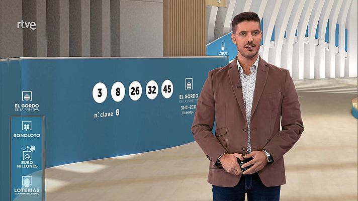 Loterías - Sorteo de El Gordo de la Primitiva del 31/01/21