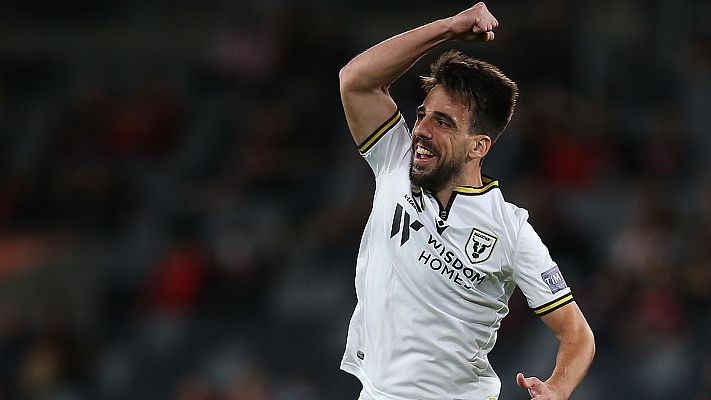 Telediario 1 - Beñat y Susaeta, reencuentro en el fútbol australiano