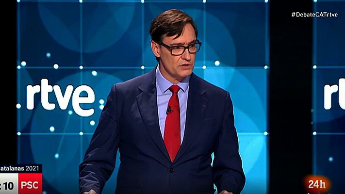 Especiales informativos - Illa afirma que la lección de la pandemia es la "humildad" y Borràs le pide "autocrítica"