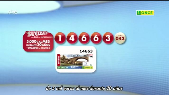 Sorteos ONCE - Sorteo ONCE - 31/01/21