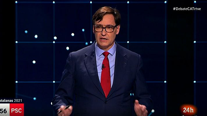 Especiales informativos - Illa pide "acabar con la división": "Todos somos catalanes"