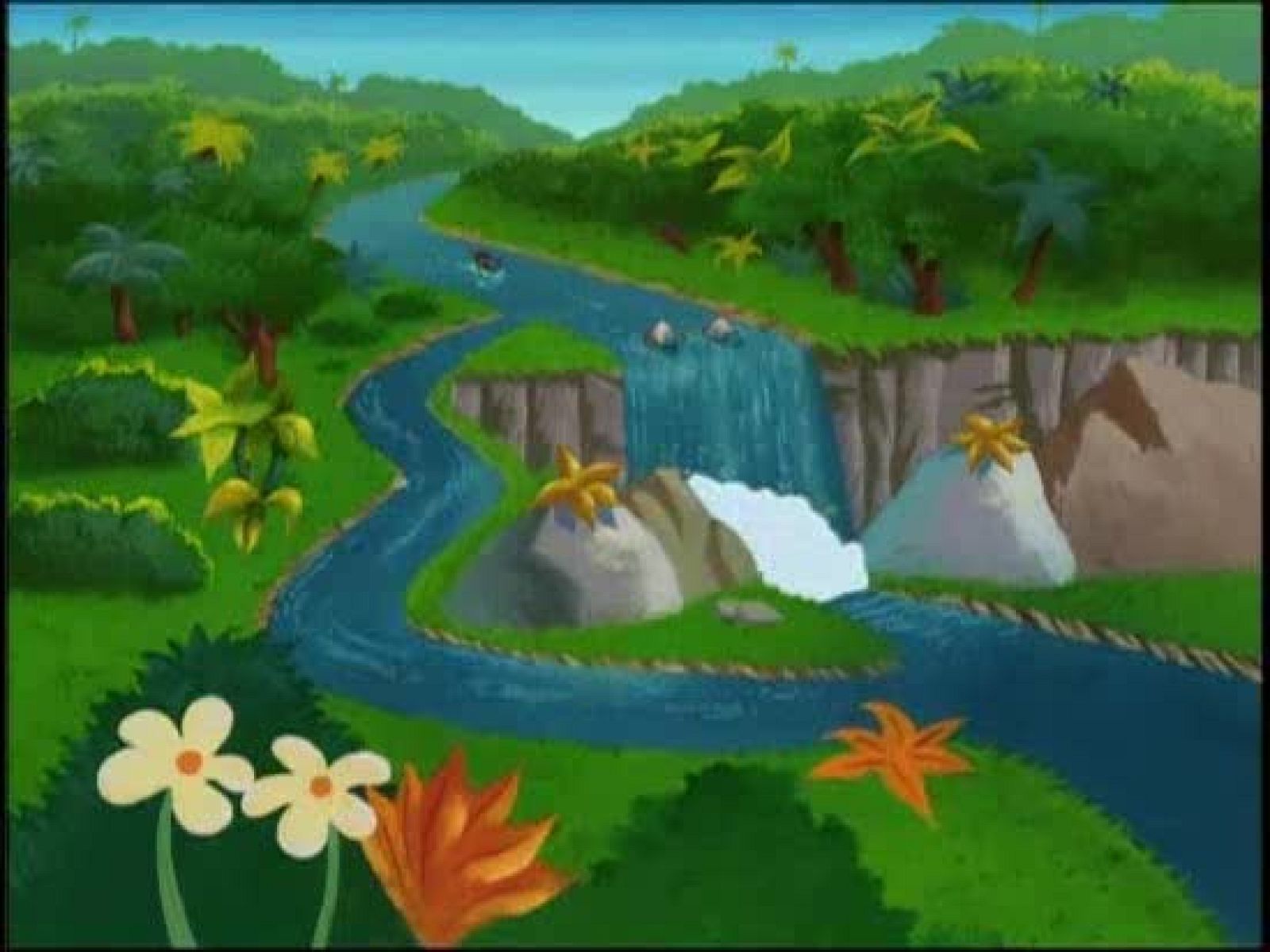 El gran río 3ª parte - Dora la Exploradora | Ver