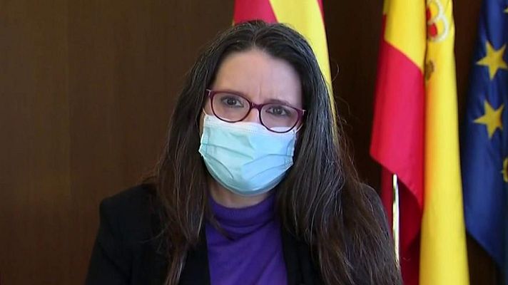 La hora de La 1 - Oltra, sobre la alta incidencia en la Comunidad Valenciana: "Estamos absorbiendo las consecuencias de esa frase que decía 'Salvar la Navidad'"