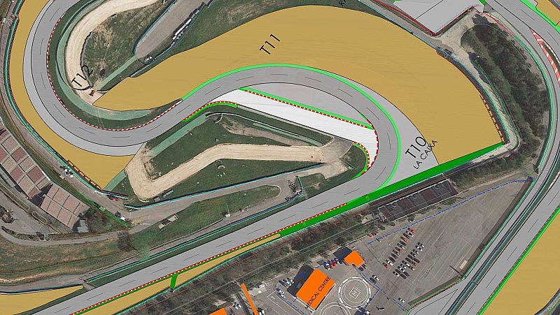 WorldSBK 2021 | La curva 10 de Montmeló se adapta por razones de seguridad