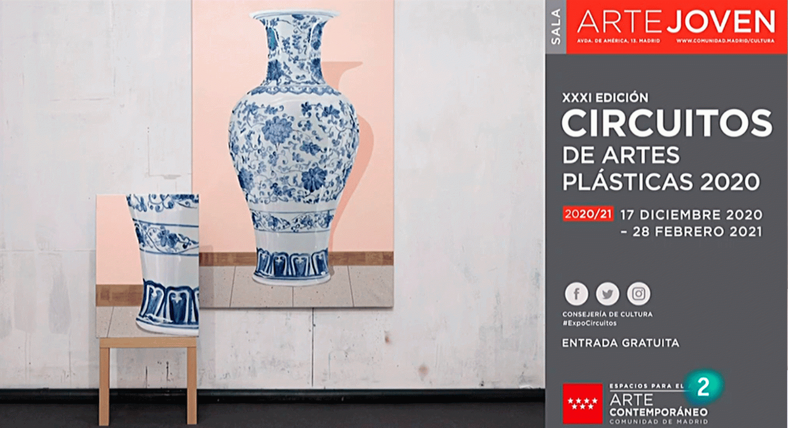 La aventura del saber Circuitos de Artes Plasticas 35 años residentes en la Comunidad de Madrid Sala de Arte Joven #AventuraSaberArte