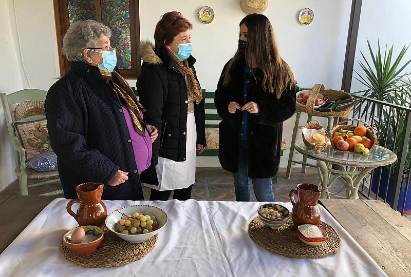 Receta de gachas con mosto de Cuevas Bajas