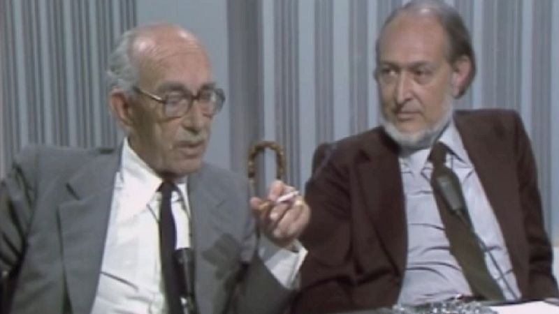 Arxiu TVE Catalunya - Pensadors Catalans - Jordi Maragall Noble i Josep Maria Castellet