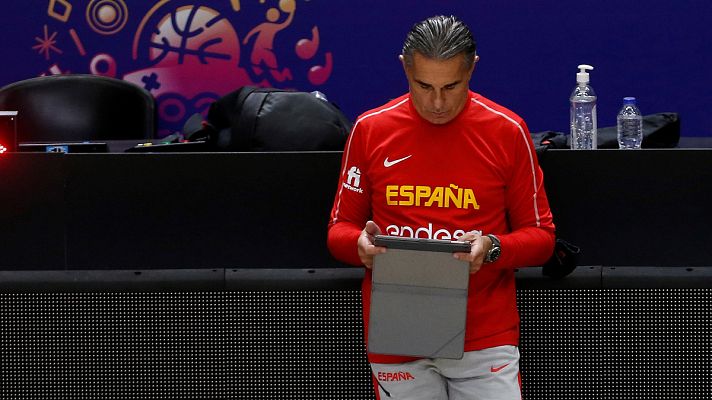 Telediario 1 - Scariolo dice que España se medirá a rivales "fuertes" tras el sorteo de los grupos de Tokio