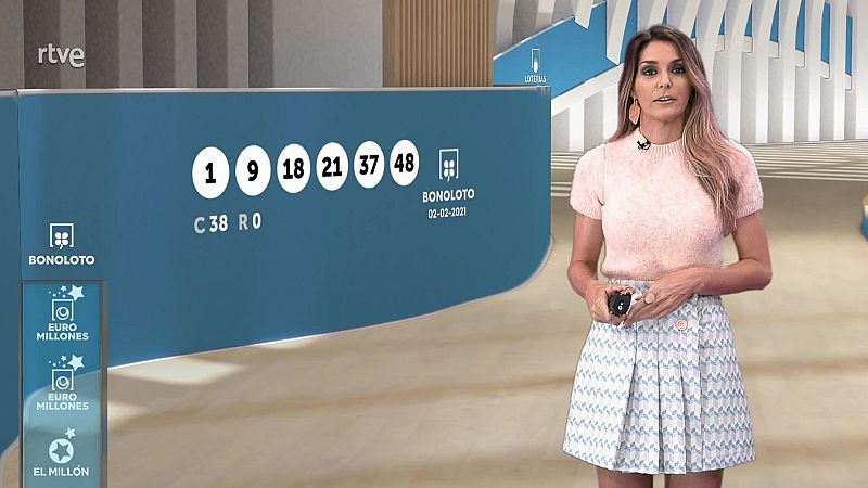 Sorteo de Bonoloto y Euromillones del 02/02/21 - ver ahora