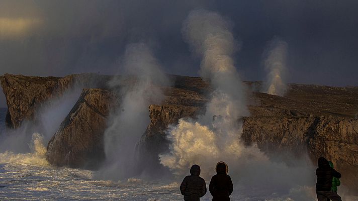 El tiempo - Un frente atlántico dejará precipitaciones en el noroeste peninsular