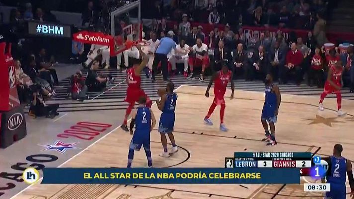Telediario 1 - Fred VanVleet bate el récord de puntos de los Raptors el día que parece confirmarse el All Star