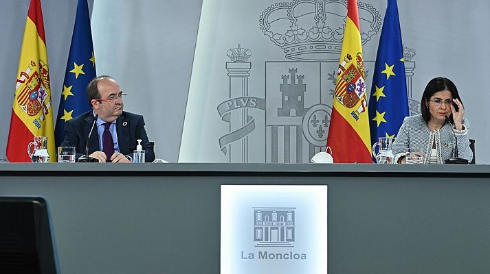 Especial Coronavirus - Especial informativo - Comparecencia de la ministra de Sanidad y el ministro de Política Territorial - 03/02/21