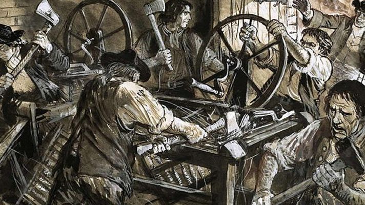 El condensador de fluzo - Curiosidades históricas - El ludismo