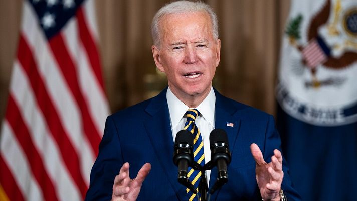 Telediario 1 - Biden retira su apoyo a la guerra de Arabia Saudí en Yemen