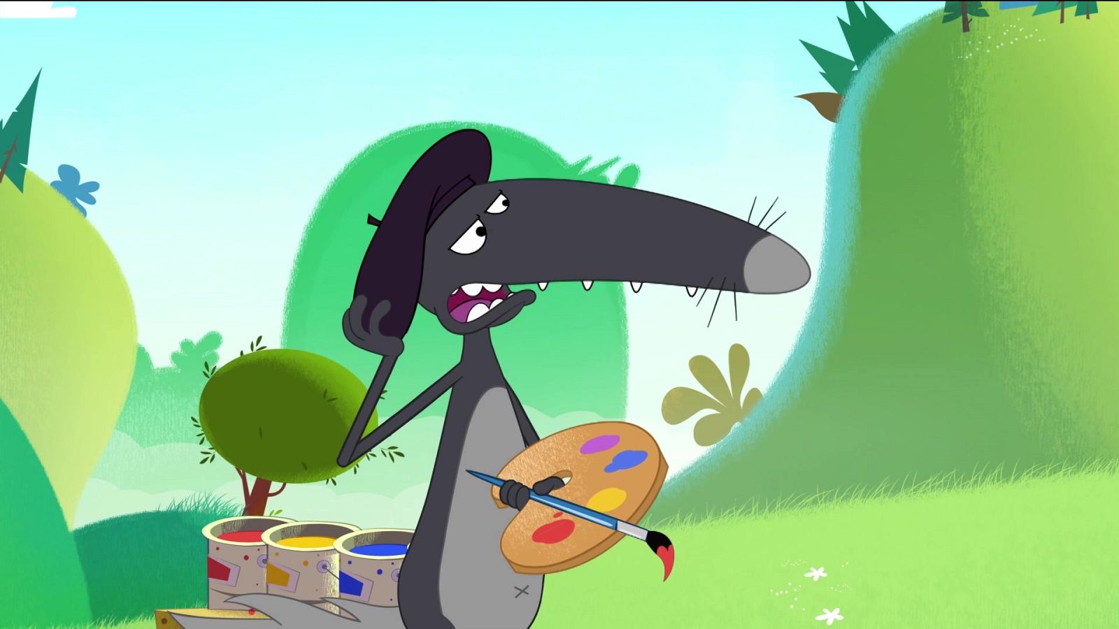 Lobo - El lobo que quería hacer arte - Lobo | Ver