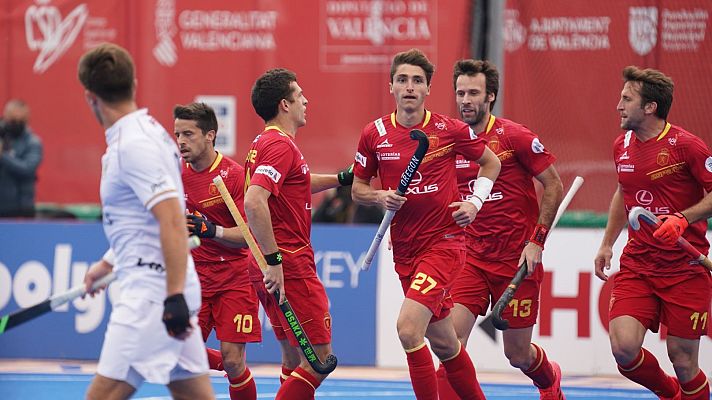 Hockey sobre hielo - José Basterra y Álex Alonso debutan con la Selección absoluta de hockey sobre hierba