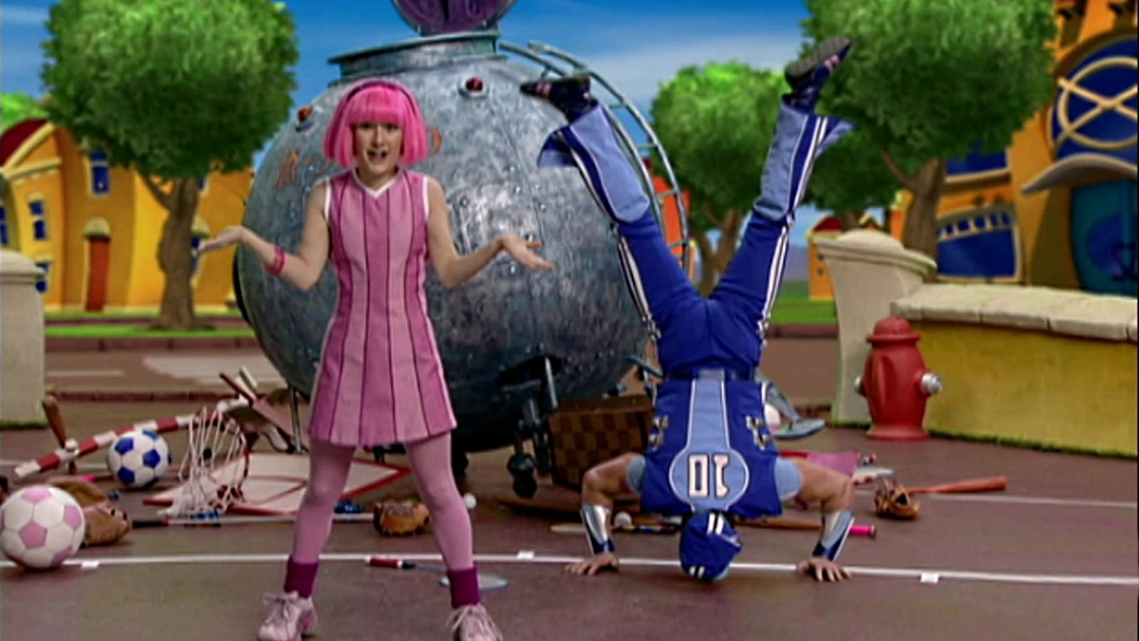 Lazy Town ¡En marcha! - Sportacus salva los juguetes - Lazy Town | Ver