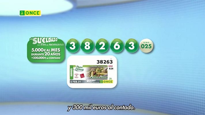 Sorteos ONCE - Sorteo ONCE - 06/02/21