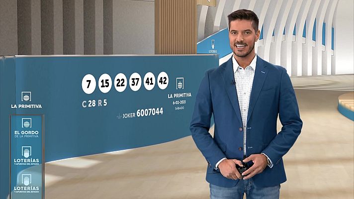 Loterías - Sorteo de la Bonoloto y Primitiva del 06/02/2021