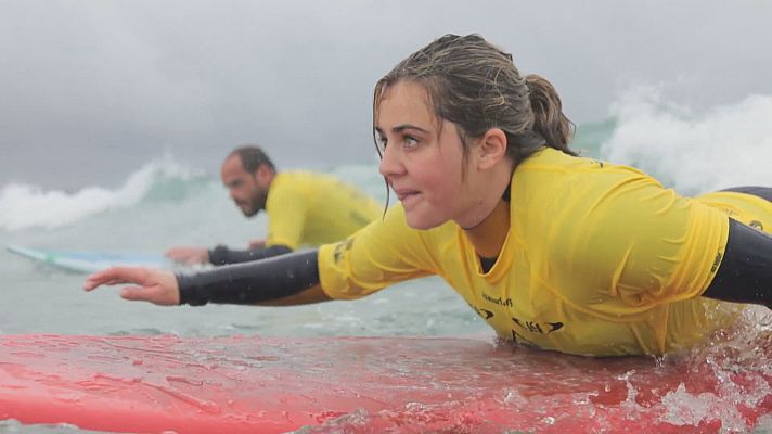 Telediario 1 - España, la mejor en el Mundial de surf adaptado