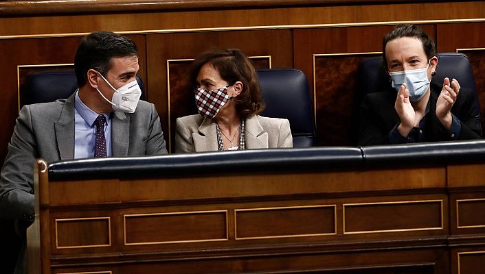 Telediario 1 - El Gobierno revisará el delito de libertad de expresión