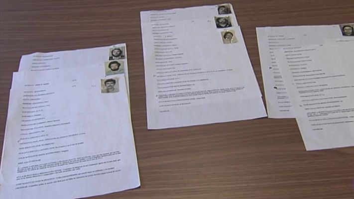 Telediario 1 - El Memorial de las Víctimas del Terrorismo exhibirá el formulario utilizado para ingresar en ETA