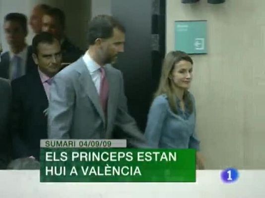 L'informatiu - Comunitat Valenciana - L'informatiu Comunitat Valenciana - 04/09/09