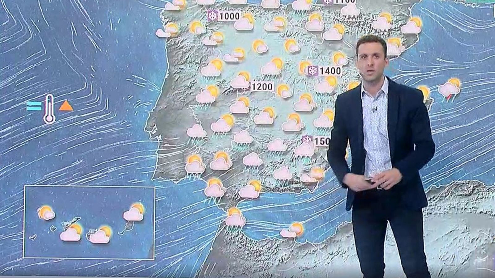 El tiempo | Nubosidad variable y mucho viento aún en la jornada de hoy