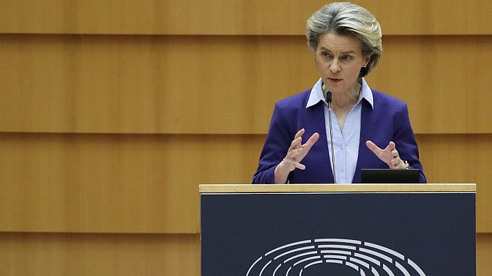 Informativo 24h - Von der Leyen sobre la entrega de vacunas: "Hemos sido demasiado optimistas"