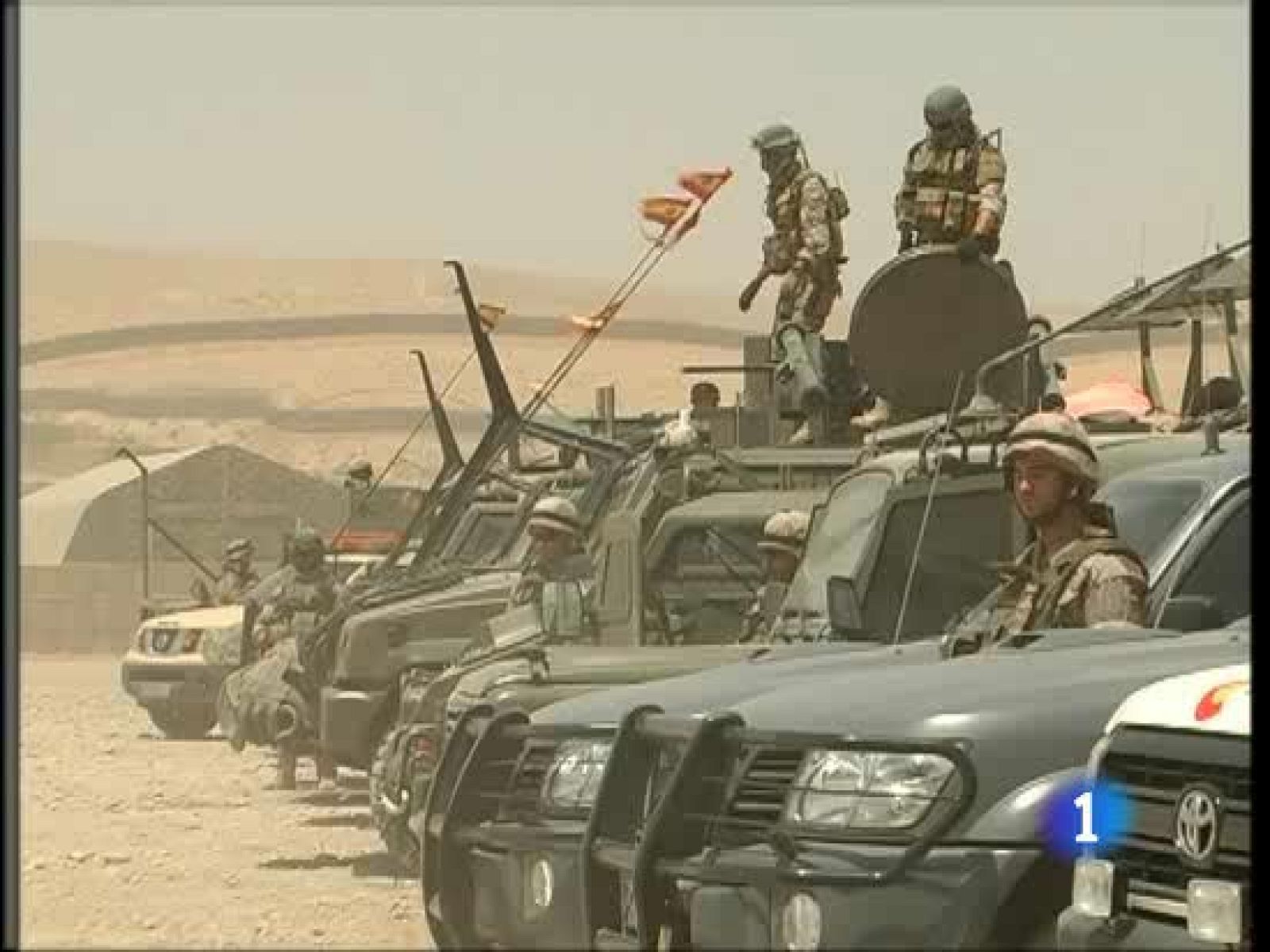 Los militares españoles en Afganistán se encuentran bien y con la moral alta | Ver