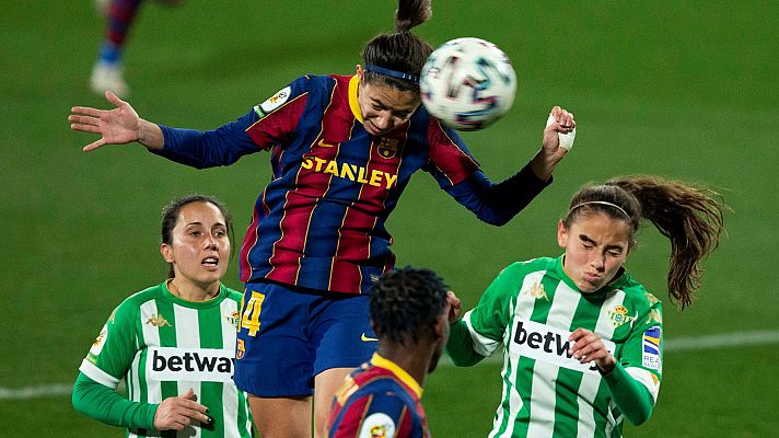 Telediario 1 - El Barça golea 6-0 al Betis y el Madrid CFF gana al Athletic