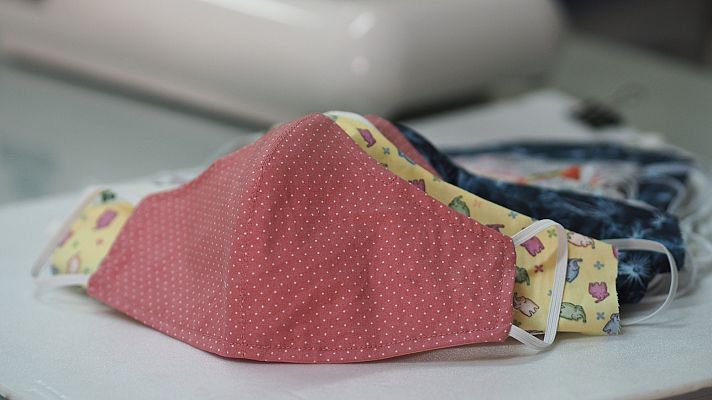 La hora de La 1 - Prohibida la venta de mascarillas de tela como higiénicas