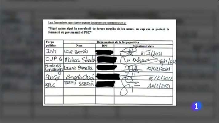 L'Informatiu - Els partits independentistes es conjuren contra Illa a només 3 dies per les eleccions