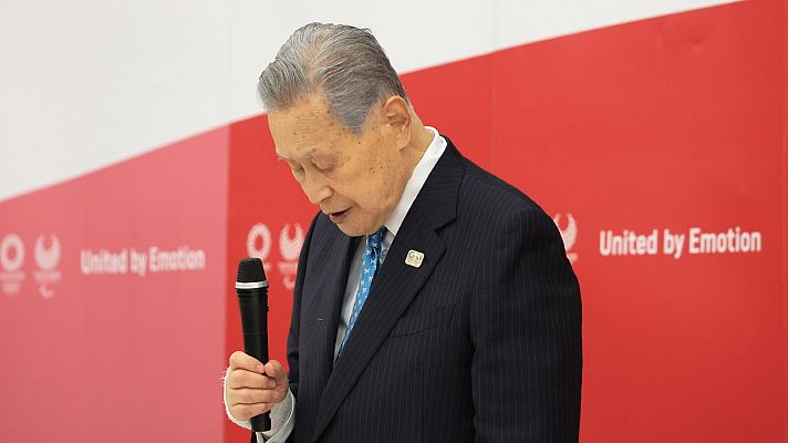 Telediario 1 - Mori dimite como máximo responsable de Tokio 2020 tras la polémica sexista