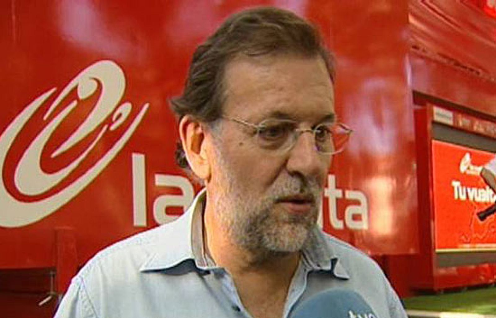 Rajoy: "Ahora empieza lo bueno" - Vuelta ciclista a España | Ver